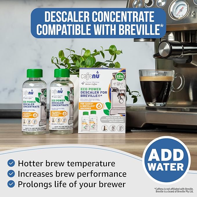 Breville Compatible Descaling Solution. 2 Bottles of Descaler Solution. - Image 3