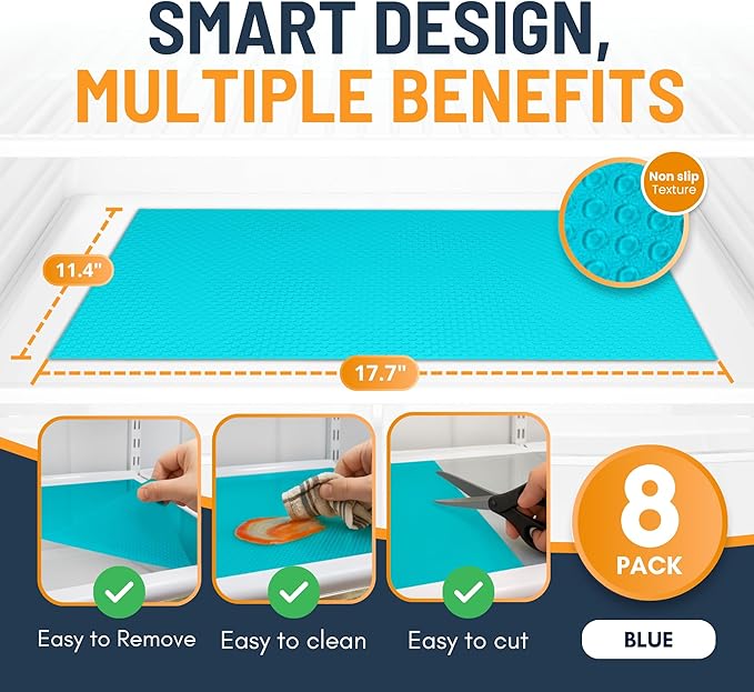 Refrigerator Liners for Shelves by Linda’s Essentials - Image 2