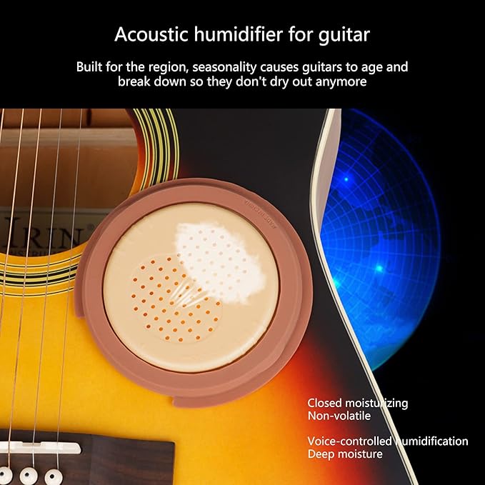 3 in 1 Guitar Sound Hole Cover Humidifier Acoustic Guitar Humidification System - Image 5
