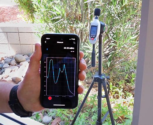 Sper Scientific Decibel Meter 850019 w/Bluetooth, Sound Level Meter 35 to 130 dB - Image 5
