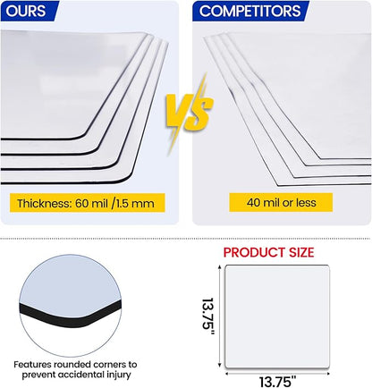 Square Magnetic Vent Covers, 13.75" x 13.75", Extra Strong Magnets, Fits Steel - Image 4