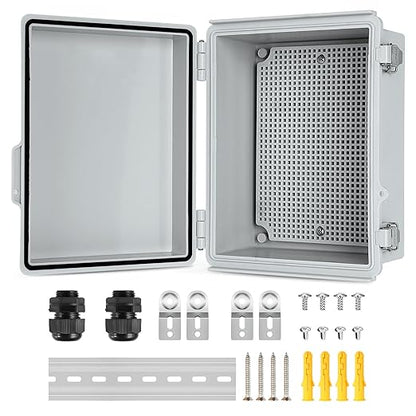 Waterproof Electrical Junction Box Outdoor, IP67 Plastic Weatherproof by TOTUFY