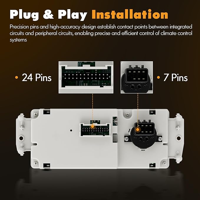 599-210XD Climate Control Module AC Heater HVAC Panel Compatible - Image 5