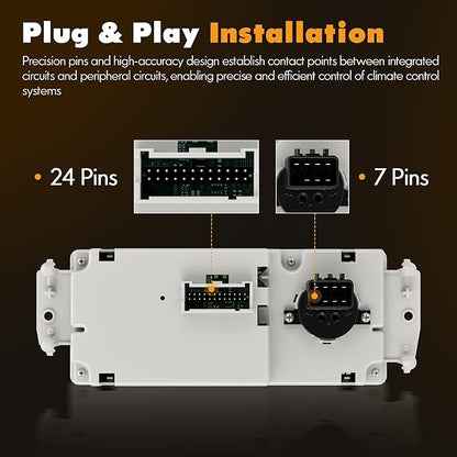 599-210XD Climate Control Module AC Heater HVAC Panel Compatible - Image 5