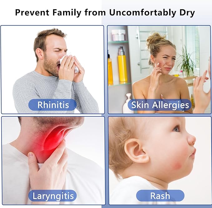 SZO Portable Mini Humidifier, 500ML USB Personal Cool Mist Humidifiers - Image 6