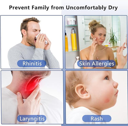 SZO Portable Mini Humidifier, 500ML USB Personal Cool Mist Humidifiers - Image 6