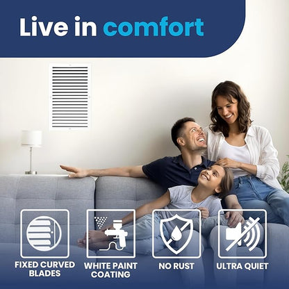 12x20 Inch Air Return Vent Cover Decorative – Premium Aluminum AC Vent Cover - Image 7