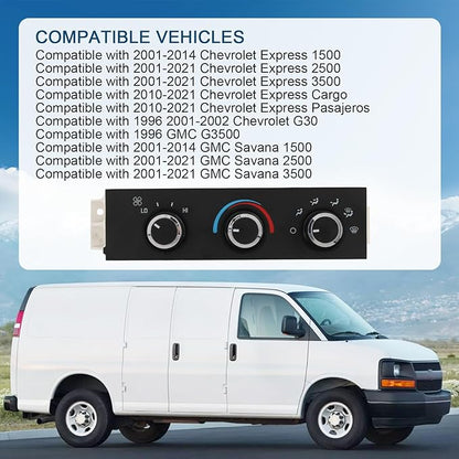 Front A/C Heater Climate Control Module Compatible - Image 3