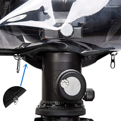 WANBY Waterproof Camera Rain Cover Professional Soft Black Camera Rain Covers - Image 7