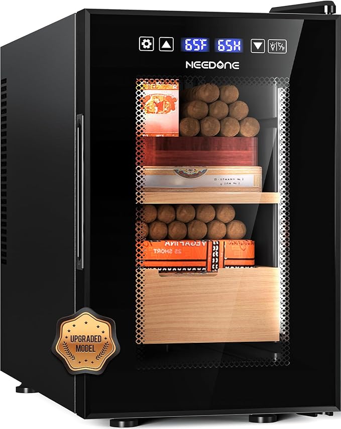NEEDONE Electric Cigar Humidor 16L Pro 1S, Cooling Quiet Smart Control by NEEDONE