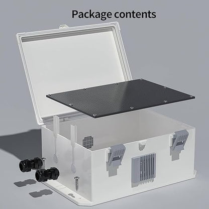 Outdoor Electrical Junction Box, ABS Water Resistant Enclosure - Image 4
