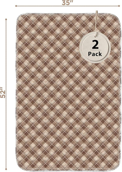 Non-Slip Bed Pads for Incontinence Washable, Waterproof Bed Pads, Bed Wetting - Image 2