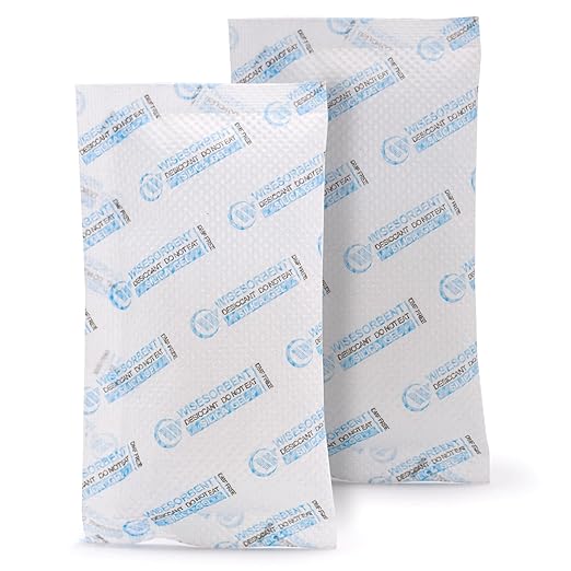 60 Packs 20 Gram Premium Silica Gel Dessicant Packs by Wisesorb