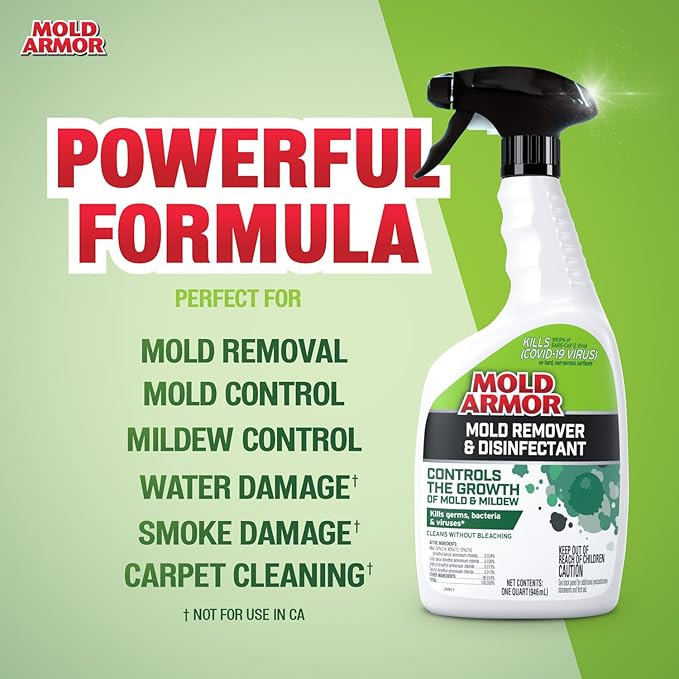 Mold Armor Mold Preventer, Disinfectant & Flood Cleanup - Image 6