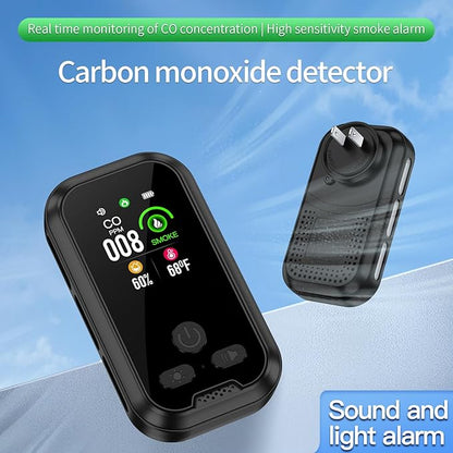 4IN1 Plug in Smoke & Carbon Monoxide Detector Combination Builti-in 2000 mAh - Image 4