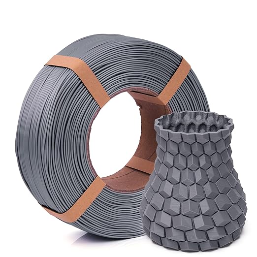 Inland V2 PLA PRO 3D Printer Filament Refill, 1.75mm Spooless Filament by INLAND
