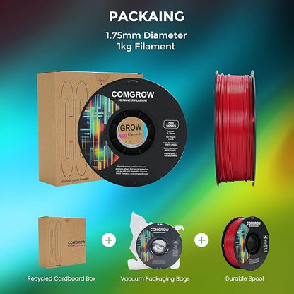 Comgrow ABS 3D Printer Filament, Heat Resistant, +/- 0.02mm Dimensional Accuracy - Image 5