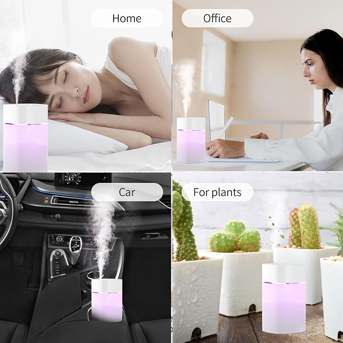Small Humidifier for Plant, Cool Mist Humidifiers for Bedroom, Desk Mini - Image 5