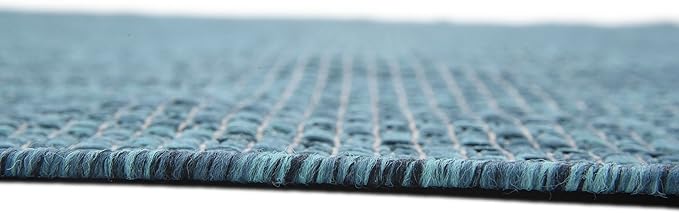 Unique Loom Collection Casual Transitional Solid Heathered Indoor/Outdoor - Image 10