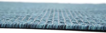 Unique Loom Collection Casual Transitional Solid Heathered Indoor/Outdoor - Image 10