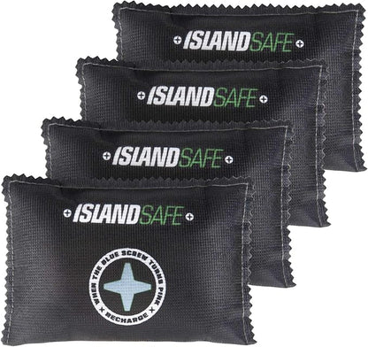 Rechargeable Safe Dehumidifier Bag 400g, Microwave Fast Reactivated Desiccant by ISLANDSAFE