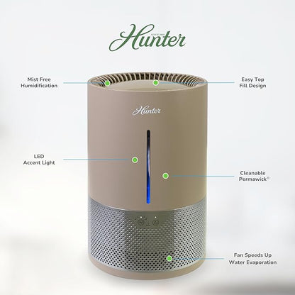 HHE150 Hunter Aspire 4.8L Evaporative Humidifier - Image 2