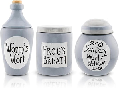 Silver Buffalo Disney The Nightmare Before Christmas Sally's Mini Storage Jars - Image 2