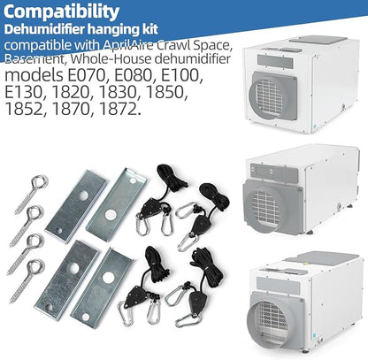 5822 Dehumidifier Hanging Kit for AprilAire Crawl Space, Whole-House - Image 3