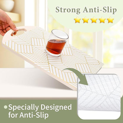 Shelf Liners for Kitchen Cabinets 12in x 20FT, Non Adhesive Cabinet Liner - Image 2