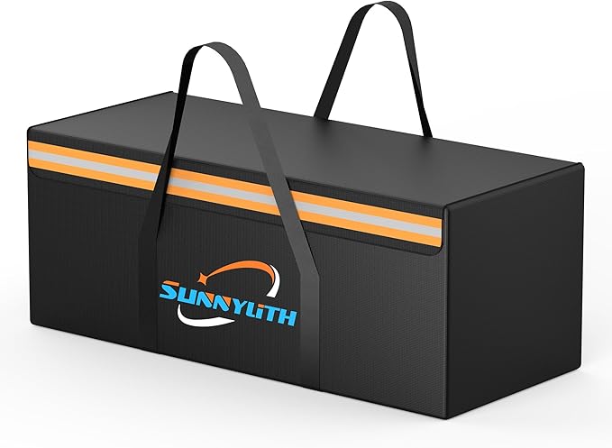 Large Fireproof Document Bags, Large Capacity Waterproof Storage Box by SunnyLith