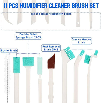 11 Pcs Humidifier Cleaner Brush Set, Tight Spaces - Image 3