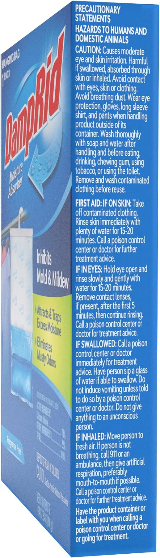 DampRid Fragance Free Hanging Moisture Absorber, 14 ounce - Image 4