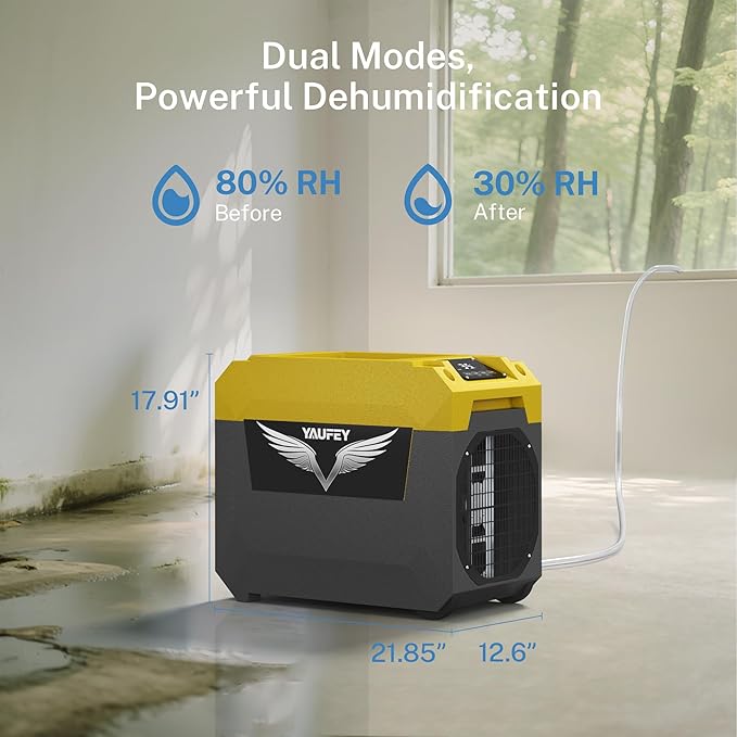 Yaufey 150 Pints Commercial Dehumidifier - Image 4