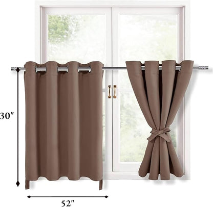 Hiasan RV Blackout Curtains for Bedroom, 52 x 30 Inches Long - Image 8