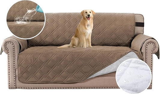 H.VERSAILTEX 100% Waterproof Sofa Slipcover Washable Loveseat Cover by HVERSAILTEX