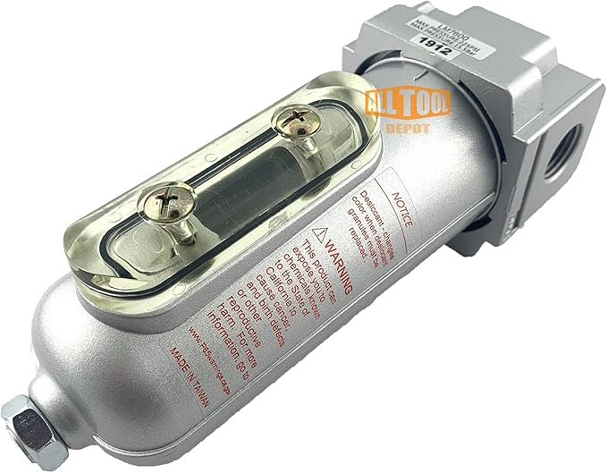 3/4" NPT Heavy Duty Compressed Air In Line Filter Desiccant Dryer Moisture - Image 3