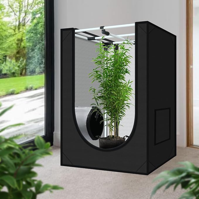 zazzy Grow Tent, Removable Floor Tray and Tool Bag - Image 2