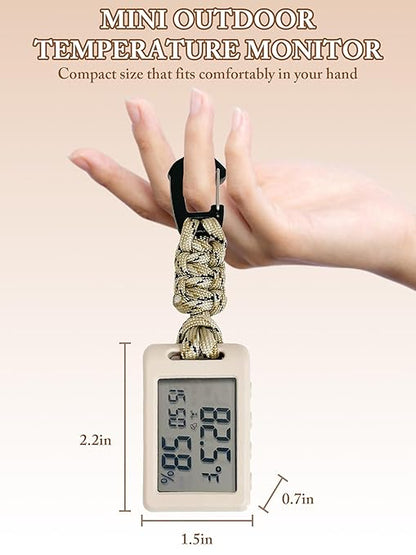 Mini Humidity Meter Indoor Outdoor Hygrometer Thermometer Portable Room - Image 7