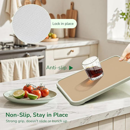 Drawer and Shelf Liner for Kitchen, Non-Slip Non-Adhesive Cabinet Liners for - Image 2