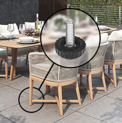 Slipstick Gorilla Outdoor Adjustable Furniture Levelers Weatherproof Screw in - Image 6
