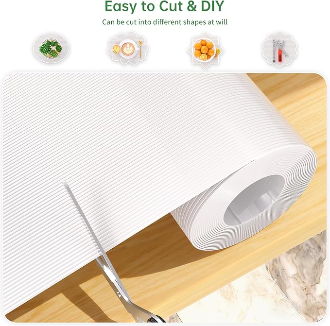 Shelf and Drawer Liner for Kitchen Cabinet, Non-Adhesive 18in x 240in - Image 3