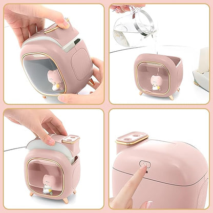 Cute Pet Humidifier, 13.5oz Creative TV Humidifier, USB Plug in Use, Desktop - Image 3