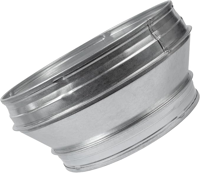 Vent Systems 12" Inch to 10" Inch Duct Reducer Adapter Connector Fitting Pipe - Image 8