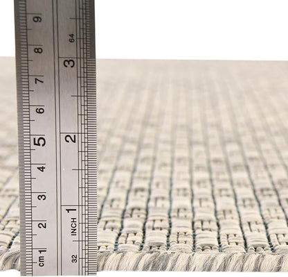Unique Loom Collection Casual Transitional Solid Heathered Indoor/Outdoor - Image 2