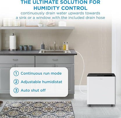 Midea 4, 500 Sq. Ft. Dehumidifier - Image 4