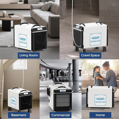 ALORAIR Wi-Fi Crawl Space Dehumidifier, 198 PPD Basement Dehumidifiers - Image 6