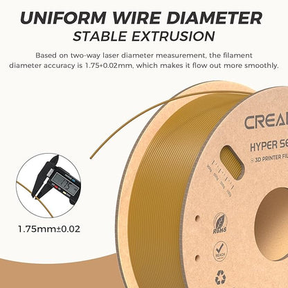 Official Creality Hyper PLA Filament 1.75mm, High Speed PLA 30-600mm/s Rapid 3D - Image 4