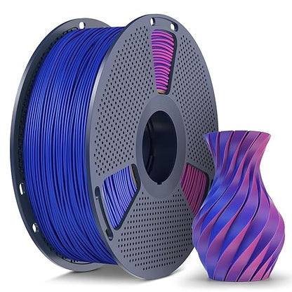 Matte PLA Filament 1.75mm, 1kg 3D Printer Filament, Smooth Matte Finish by YOOPAI