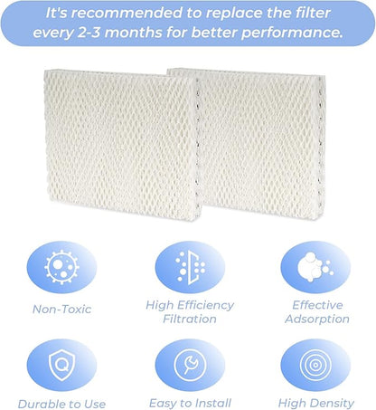 ANTOBLE 2 Pack MD1-0002 Replacement Humidifier Wick Humidifier Filters - Image 5