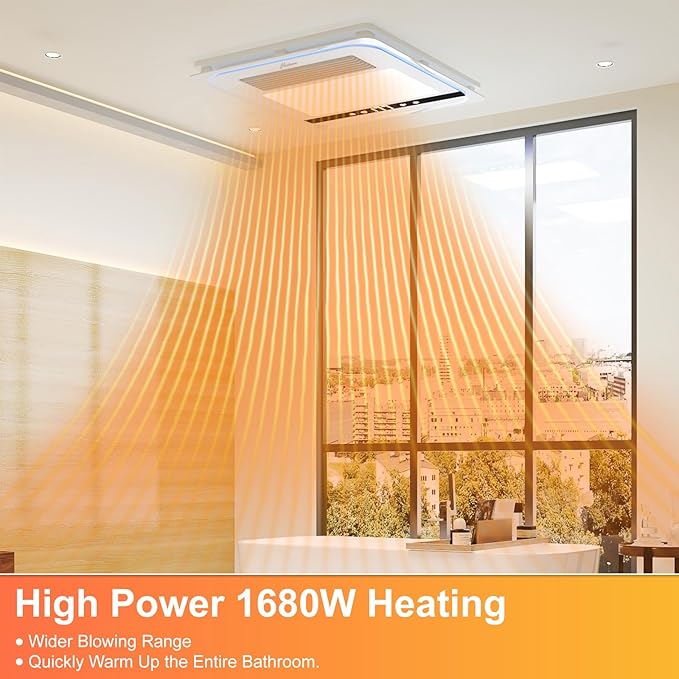 4 in 1 Bathroom Exhaust Fan - Image 4